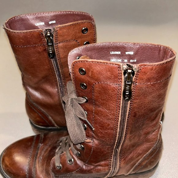 Artica Brown Combat Boots | Size 7 - Picture 8 of 8